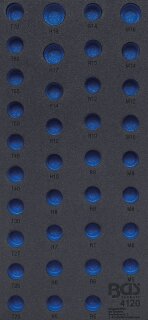 Werkstattwageneinlage 1/3 | leer | für Art. 4120