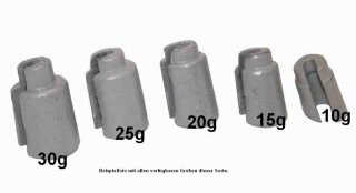 Motorrad-Speichengewicht 10g grau kunststoffbeschichtet 01 Stück