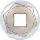 Steckschl&uuml;ssel-Einsatz Sechskant | Antrieb Innenvierkant 12,5 mm (1/2") | SW 1.1/4"