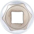 Steckschl&uuml;ssel-Einsatz Sechskant | Antrieb Innenvierkant 12,5 mm (1/2") | SW 1.1/8"