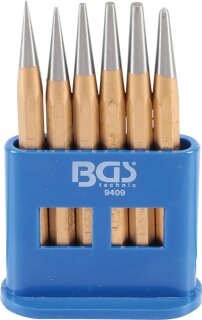 Durchtreiber-/ Körner-Satz | 120 mm | 1 - 5 mm | 6-tlg.