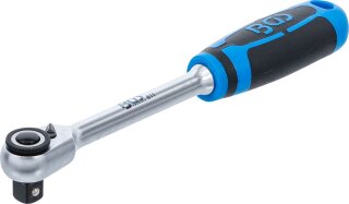 Umschaltknarre | feinverzahnt | Abtrieb Außenvierkant 10 mm (3/8")