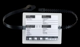 Ersatzetiketten für Reifenanhänger Set 850310 + 850340 | 100 Stück