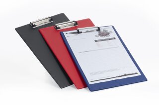 Klemmbrett Clipboard A4 230 x 325 mm, rot