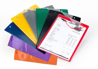 Auftragsmappe Economic mit Schlüsseltasche, grün