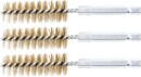 Messingb&uuml;rste | 16 mm | Antrieb Au&szlig;ensechskant 6,3 mm (1/4") | 3-tlg.