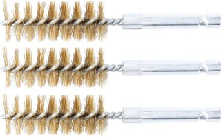 Messingbürste | 18 mm | Antrieb Außensechskant 6,3 mm (1/4") | 3-tlg.