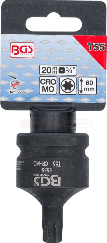 BGS Kraft-Bit 22mm - 100mm Inbusschlüssel Für Schlagschrauber