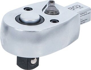 Einsteck-Umschaltknarre | 10 mm (3/8") | Aufnahme 9 x 12 mm