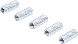 Gewinde-Reparaturhülsen | Innengewinde M6 x 1,0 mm / Aussengewinde M8 x 1,0 mm | 5-tlg.
