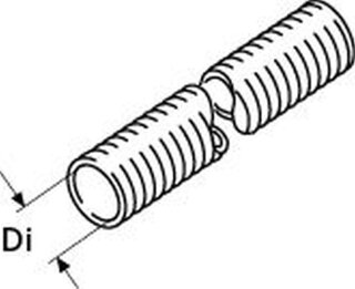 WEBASTO FLEXROHR INOX EDELSTAHL Ø38mm Rolle mit 5 Meter