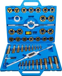 Gewindeschneid-Satz | Tin-beschichtet | M6 - M24 | 45-tlg.