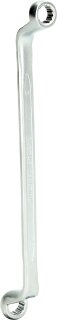 Doppel-Ringschlüssel, gekröpft, 8 x 9 mm