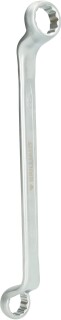 Doppel-Ringschlüssel, gekröpft, 21 x 23 mm