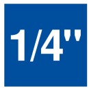 1/4" PZ Kreuzschlitz Bit-Stecknuss, PZ0