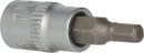 1/4" Innensechskant Bit-Stecknuss, 4 mm