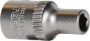1/4" Sechskant-Stecknuss, 4,5 mm