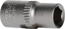 1/4" Sechskant-Stecknuss, 7 mm