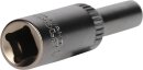 1/4" Sechskant-Stecknuss, lange Ausf&uuml;hrung, 4 mm