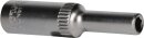 1/4" Sechskant-Stecknuss, lange Ausf&uuml;hrung, 4 mm