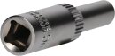 1/4" Sechskant-Stecknuss, lange Ausf&uuml;hrung, 5 mm