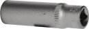 1/4" Sechskant-Stecknuss, lange Ausf&uuml;hrung, 10 mm