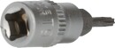 1/4" Torx-Bit-Stecknuss, mit Stirnlochbohrung, TB9
