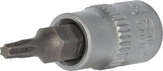 1/4" Torx-Bit-Stecknuss, mit Stirnlochbohrung, TB10