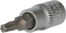 1/4" Torx-Bit-Stecknuss, mit Stirnlochbohrung, TB20