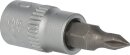 1/4" PH Kreuzschlitz Bit-Stecknuss, PH0