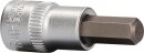 3/8" Innensechskant Bit-Stecknuss, 8 mm