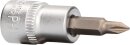 3/8" PH Kreuzschlitz Bit-Stecknuss, PH1