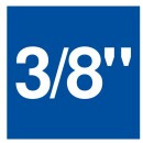 3/8" Gleitst&uuml;ck