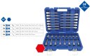 1/2" Bit-Stecknuss-Satz, 30-tlg, Innensechskant-Profil