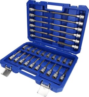 1/2" Bit-Stecknuss-Satz, 32-tlg, Torx-Profil