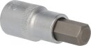 1/2" Innensechskant Bit-Stecknuss, 55 mm lang, 12 mm