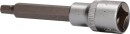 1/2" Innensechskant Bit-Stecknuss, 100 mm lang, 6 mm