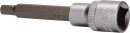 1/2" Innensechskant Bit-Stecknuss, 100 mm lang, 7 mm