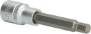 1/2" Innensechskant Bit-Stecknuss, 100 mm lang, 8 mm