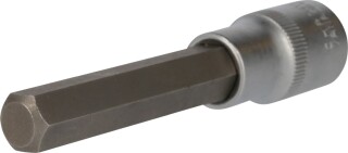 1/2" Innensechskant Bit-Stecknuss, 100 mm lang, 12 mm