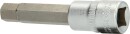 1/2" Innensechskant Bit-Stecknuss, 100 mm lang, 13 mm