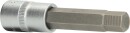 1/2" Innensechskant Bit-Stecknuss, 100 mm lang, 13 mm
