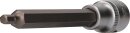 1/2" Innensechskant Bit-Stecknuss, 140 mm lang, 7 mm
