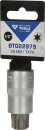 1/2" Torx-Bit-Stecknuss, 55 mm lang, T70