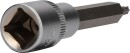 1/2" Torx-Bit-Stecknuss, 100 mm lang, T25