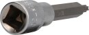 1/2" Torx-Bit-Stecknuss, 100 mm lang, T30