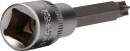 1/2" Torx-Bit-Stecknuss, 100 mm lang, T50