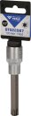 1/2" Torx-Bit-Stecknuss, 100 mm lang, T55