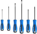 Schraubendreher-Satz, 6-tlg, Schlitz, PH Phillips