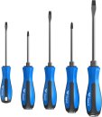 Schraubendreher-Satz mit Schlagkappe, 5-tlg, Schlitz, PH...